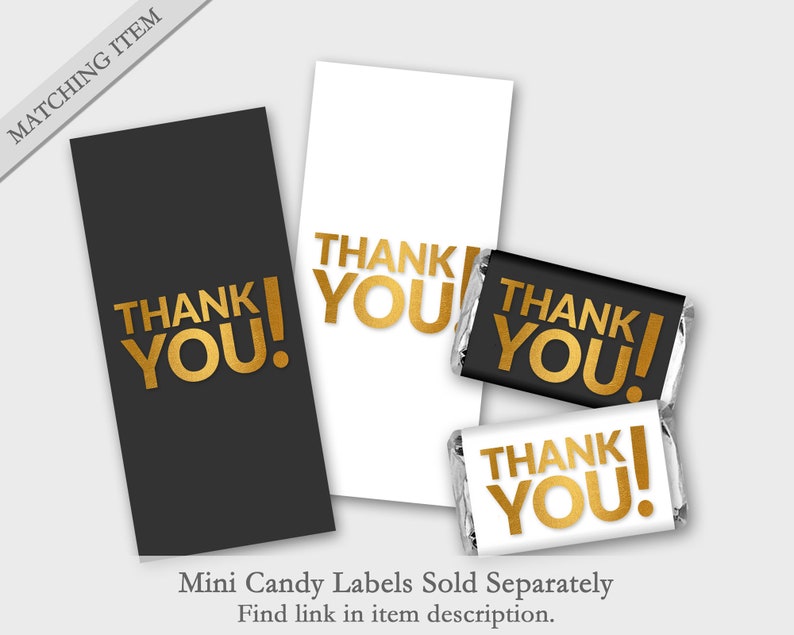 Thank You Stickers Thank You Square Favor Labels - Etsy