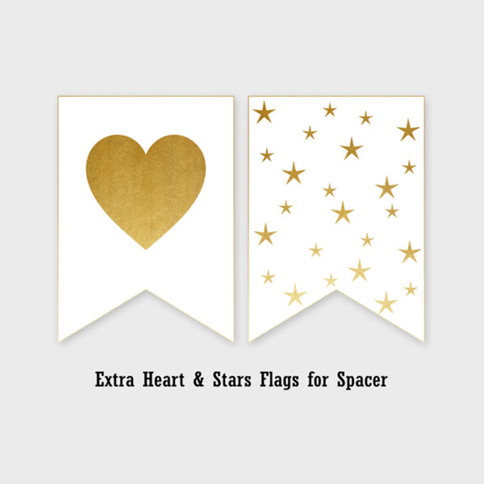 Happy Birthday Printable Banner Gold Party Banner - Etsy