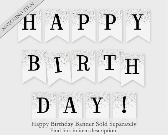 Happy Birthday Banner Printable Pdf
