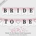 Bride to Be Printable Banner Blue Confetti Glitter Bridal - Etsy