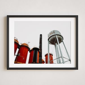 Sloss Furnaces, Birmingham Photo, Alabama Photography, Birmingham Print, National Landmark Photo, Magic City, Sloss Furnace Photograph