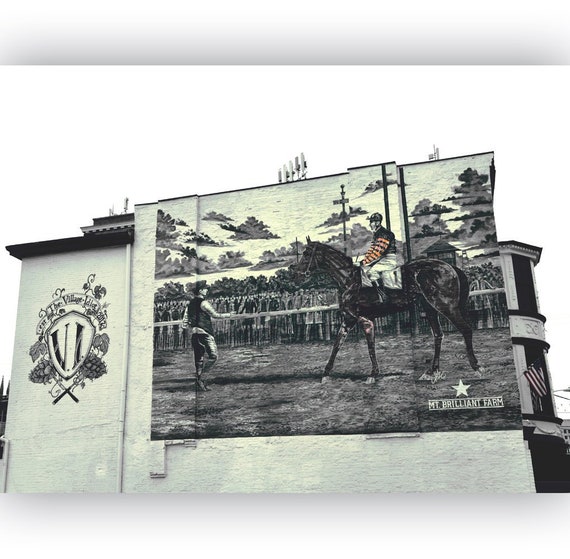 Kentucky Print Lexington Kentucky Bluegrass State Downtown Etsy