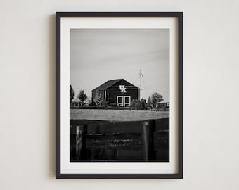 Kentucky Barn, Kentucky Print, Kentucky Photography, Kentucky Wall Art, Kentucky Decor, KY Barn, Kentucky Home Decor, Black and White Barn