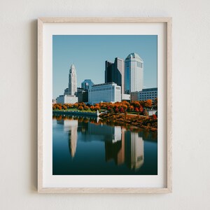 Columbus Ohio Print, Columbus Photo, Downtown Columbus Photo, Columbus Skyline Print, Ohio Wall Art, Ohio Photography