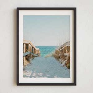 Pensacola Beach Florida Photo, Path to Beach, Gulf of Mexico, Emerald Coast, Pensacola Florida Print, Beach Path, Coastal Print, Beach Decor