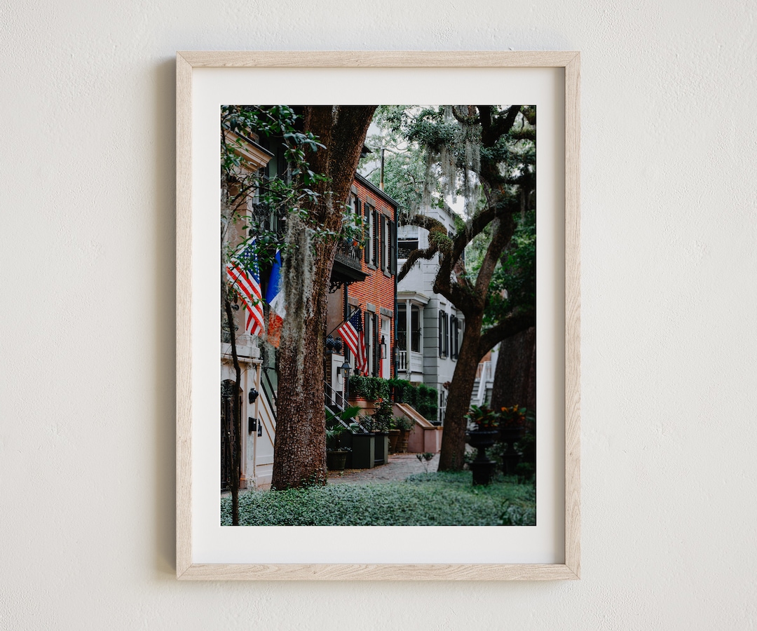 Savannah Photo, Savannah Jones Street, Savannah Print