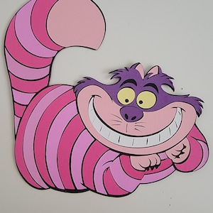 Cheshire Cat, Medium-large Cheshire Cat, Cheshire Cat from Alice in Wonderland, Cat from Wonderland, Alice in Wonderland Cat