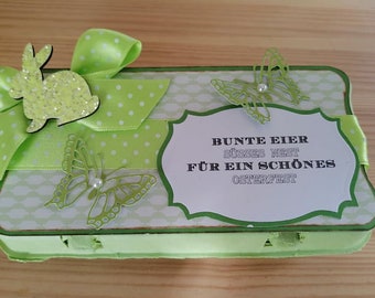 Bunte Eierschachteln, Ostereierverpackung , Ostern