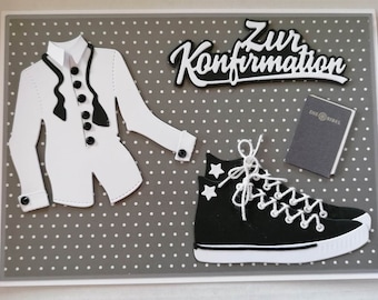 Konfirmation, Kommunion, Glückwunschkarte, Geschenk