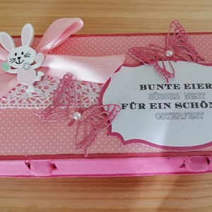 Wachteleier-Schachtel, Bunte Eierschachtel, Verpackung, Osterverpackung