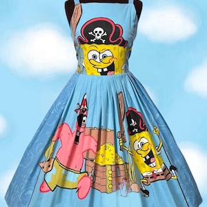spongebob dress Women Chest size:34 DRESS_TAG Dessy Collection | STAND Bob esponja spongebob dress costume