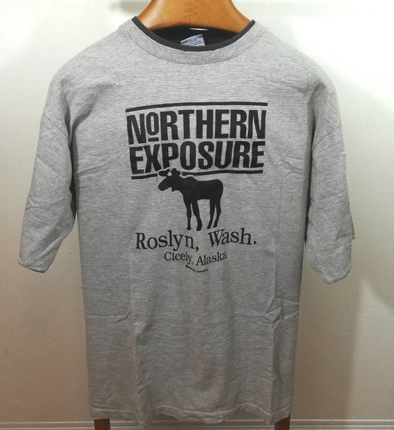 NORTHERN EXPOSURE promo t-shirt double Ringer vin… - image 2