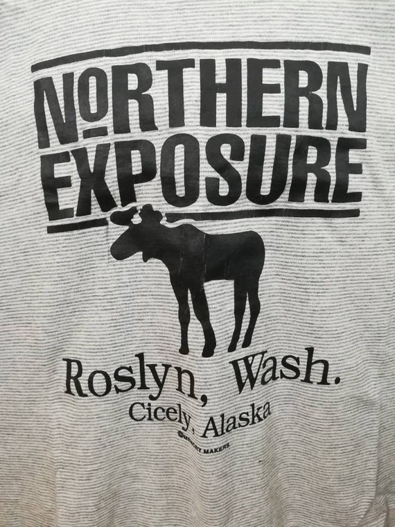 NORTHERN EXPOSURE promo t-shirt double Ringer vin… - image 3