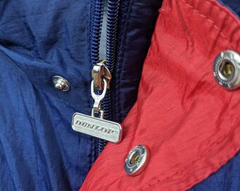 Vintage 1980s DUNLOP Light Sport Jacket Windbreaker LARGE - Etsy