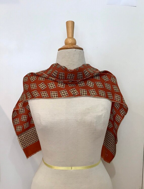 Vintage Anne Fogerty Silk scarf - image 2