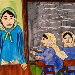 Girls Go to School in Afghanistan