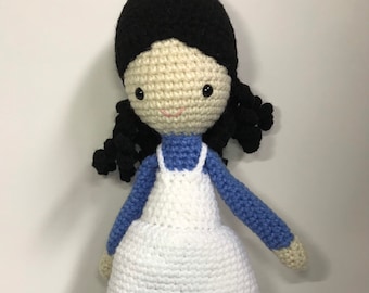 Crochet Diana Doll Stuffed toy | Anne of Green Gables| Made to order | Fully customizable.