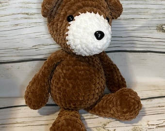 Gehäkelter Plüschbär | Baby-Dusche-Geschenk | Amigurumi | Auf Bestellung