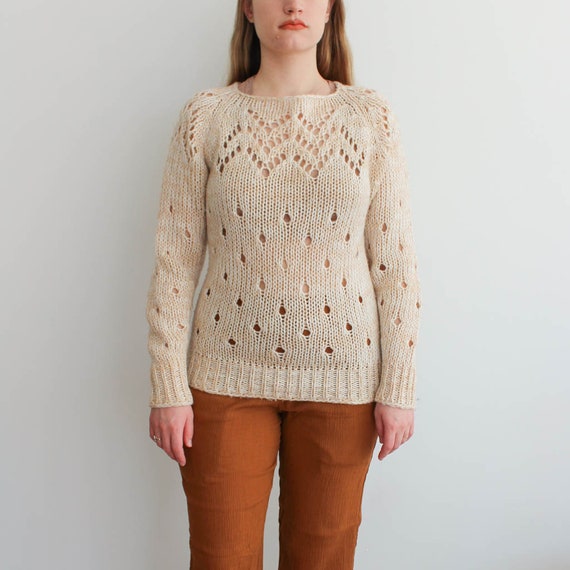 pale pink sweater