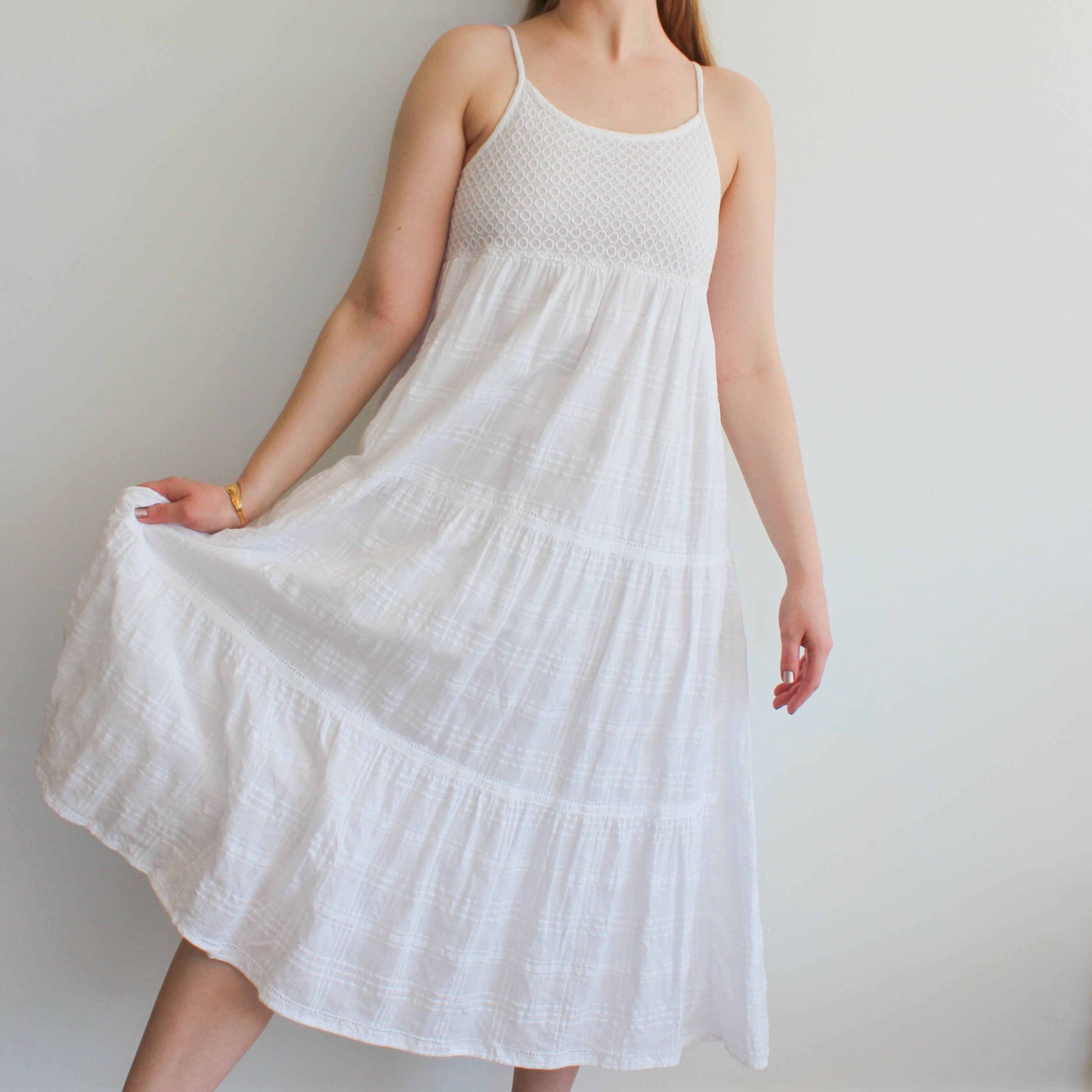 long cotton sundress
