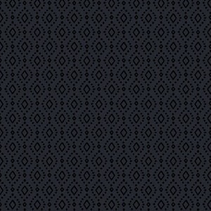 Essentials After Midnight - Tonal Black Diamond Shapes - #1817 39122 999 - by Wilmington Prints - 100% Cotton Woven Fabric - Choose Your Cut