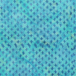 BATIK - From the Fairy Dance Collection by Jacqueline De Jonge - Pattern # 3037Q-X SKY - by Anthology - 100% Cotton - Choose Your Cut
