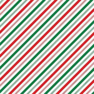 Cartas a Papá Noel - Raya diagonal - Patrón n.° 27134-10 - de Northcott - Tejido 100 % algodón - Elige el corte