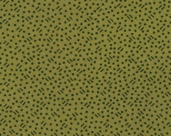 Grandpa's Journal - # AUJD-21846-45 MOSS - Reproduction Fabric - by Robert Kaufman - 100% Cotton Woven Fabric - Choose Cut