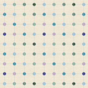 Sewing Mood - Small Buttons - Pattern # 120-21722 - by Paintbrush Studio - 100% Cotton Woven Fabric - Choose Your Cut