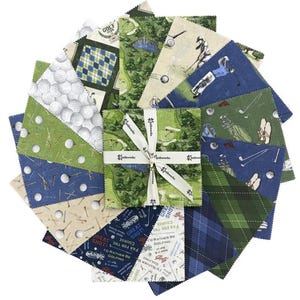 Choose 5", 6 1/2", or 10" Squares or the 14 Piece Fat Quarter Set - by Clothworks - Cotton Fabric