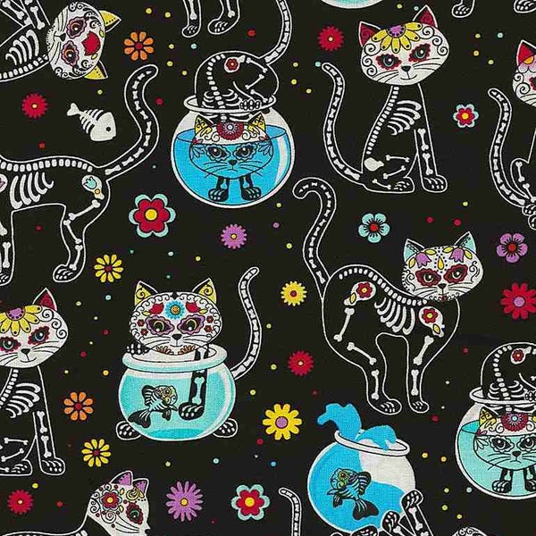 Day of the Dead Cat - Etsy