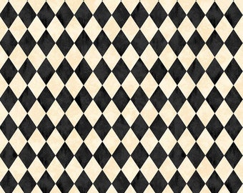 Hallow's Eve - Harlequin - Pattern #27086-12 - by Northcott - 100% Cotton Woven Fabric - Choose Your Cut