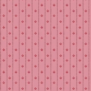 Victoria Motif Stripe - # VICT 5675 Pink - by P & B Textiles - 100% Cotton Woven Fabric - Choose Size of Cut