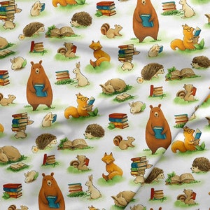 FOREST FABLES - Pattern # 120-19615 - Forest Animals - Paintbrush Studio - 100% Cotton Woven Fabric, Choose Your Cut