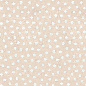 REMNANT 12.5 Inches - You Are Loved - Dot - Pink - # GLA-9804-22 - by Henry Glass - 100% Cotton Woven Fabric