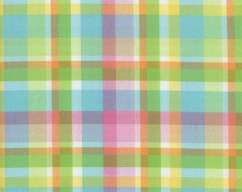 Spring Plaid - by Marshall Dry Goods - 100% Cotton Woven Fabric - Choose Your Cut