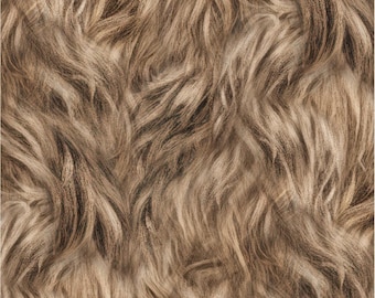 Legendary Loner - #23815 Brown - Hairy Situation - by 3 Wishes Fabrics - 100% Cotton Woven Fabric