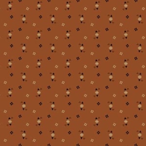 Cheddar and Coal III - #1481D-CHEDDAR - by Pam Buda - Cheddar Triangle Dots  - Marcus Fabrics - 100% Cotton Woven Fabric - Choose Your Cut