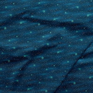 FOREST FABLES - Pattern # 120-19618 - Stars in Night Sky - Paintbrush Studio - 100% Cotton Woven Fabric, Choose Your Cut