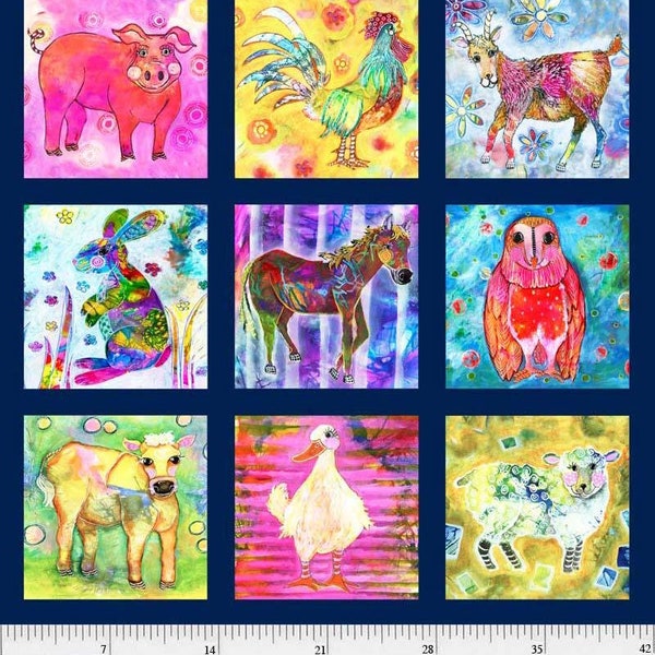 Farm Animals Quilt - Etsy