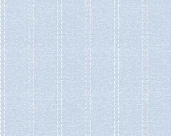 Guess How Much I Love You Stripe for 2024 - Y4250-87 Light Denim Color - by Clothworks - 100% Cotton Woven Fabric - Choose Cut