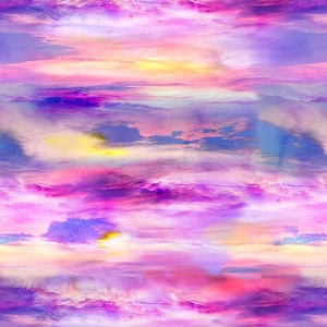 Mountain View Sky Pink - Pattern # 148-14213 - by Paintbrush Studio - 100% Cotton Woven Fabric - Choose Your Cut