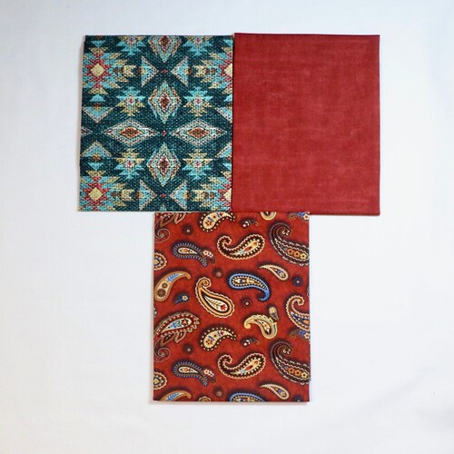 18 Piece FAT QUARTER Bundle - Cattle Drive - By Oasis - Western Theme - A Cowboy's Life - 100% Cotton Woven Fabrics main image 5