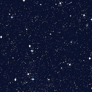 Landscapes - #52113D-X Multi - Twinkle Twinkle - Windham Fabrics - 100% Cotton Woven Fabric - Choose Your Cut