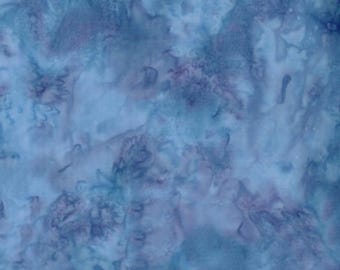 Wisteria #1895-229 - Watercolor BATIK - Hand Dyed in Bali - 100% Cotton Woven Fabric - Choose Your Cut