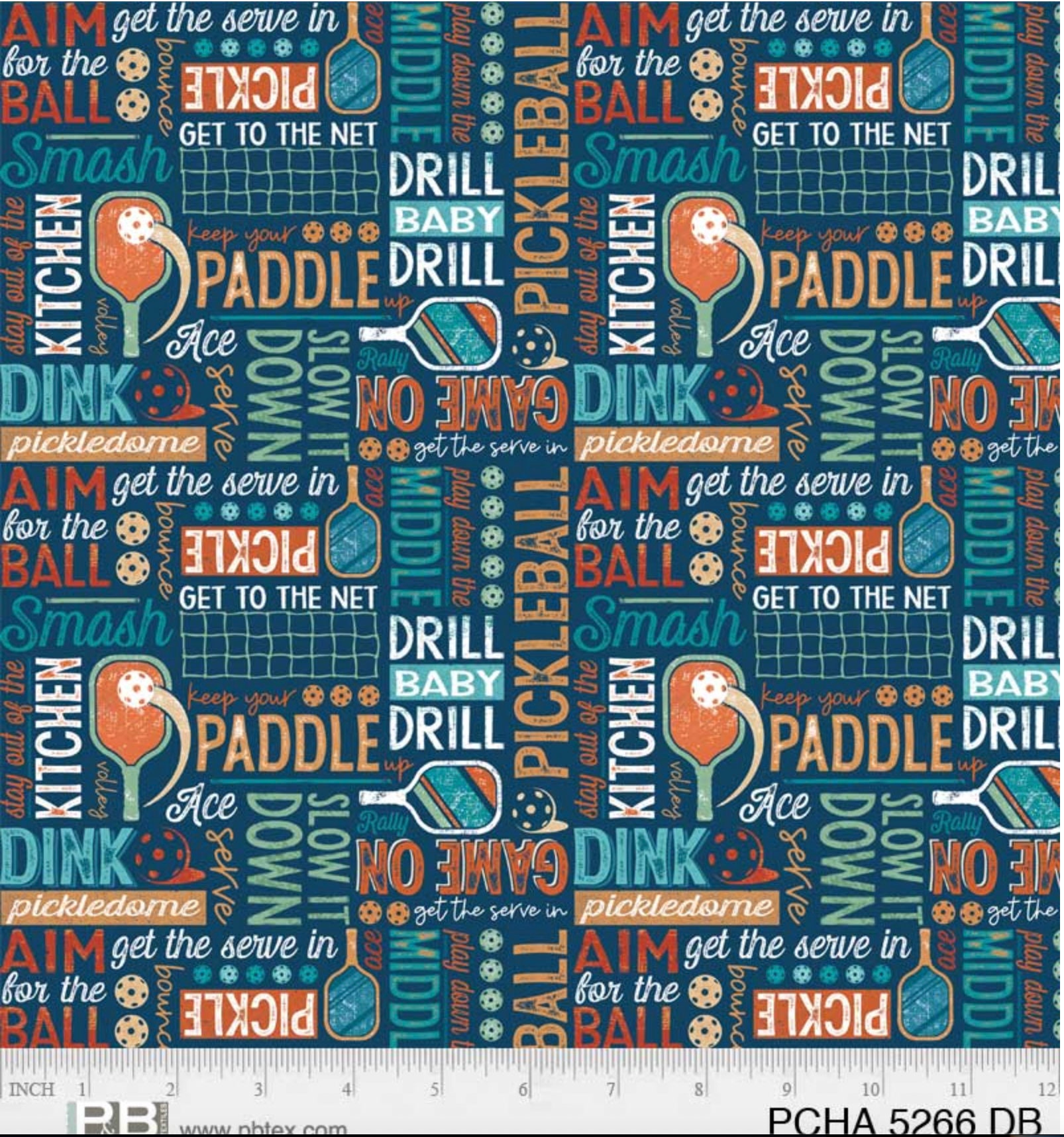 Pickleball Champ - 4 Way Text - #PCHA 5266 DB - by Courtney