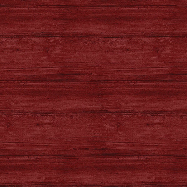 Washed Wood - Wood Texture - Claret - Pattern # BEN-7709/20 - by Benartex - 100% Cotton Woven Fabric - Choose Your Cut