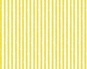 Crayola™ Raya de 1/4 de pulgada - Amarillo limón - #C685-LITTLELEMON - de Riley Blake - Tela tejida 100 % algodón - Elige tu corte
