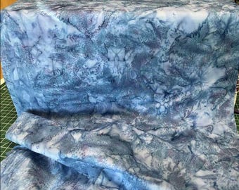 1895 Watercolors - BATIK - # 229-Wisteria - by Hoffman - 100% Cotton - Choose Your Cut
