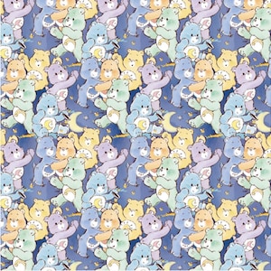 Troetelbeertjesbaby ~ Make A Wish # 44011101-01 Marineblauw - Knuffels voor het slapengaan - by Camelot - 100% geweven katoen